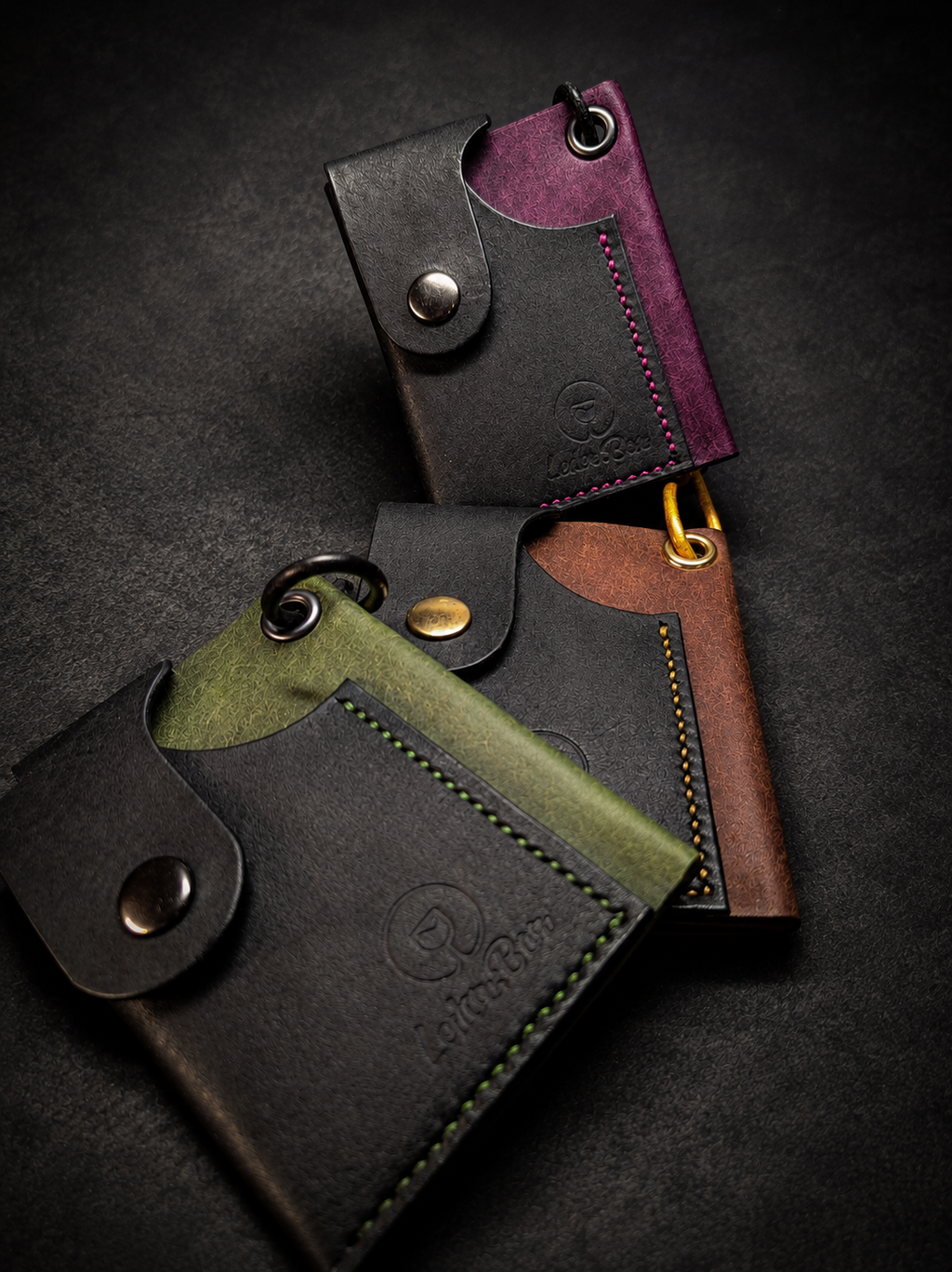 Aviator – Handgefertigtes Minimalistisches-Lederportemonnaie