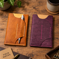Leder Notizbuchhülle für Field Notes® & Side Notes | inkl. Notizbuch