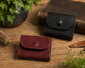 The Pouch – Handgefertigtes Leder-Portemonnaie, kompaktes Wallet mit mehreren Fächern
